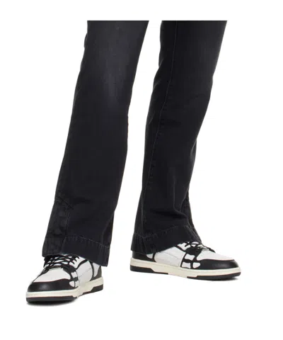 Amiri Mens Black Skel Top Bandana-print Leather Low-top Trainers