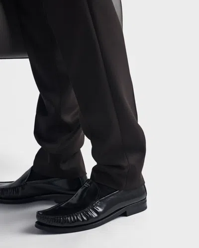 Prada Wool Pants In Black