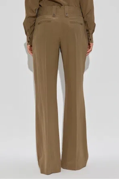 Tom Ford Belt Loops Slacks In Brown