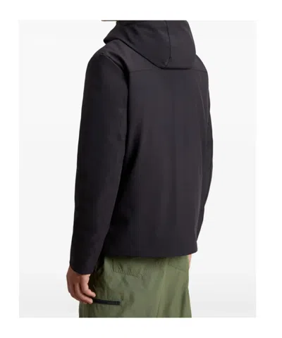 Woolrich Giacca Pacific In Softshell In Black