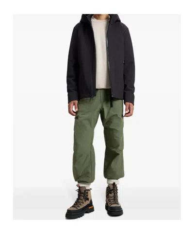 Woolrich Giacca Pacific In Softshell In Black