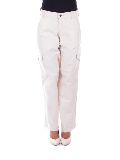 Dickies Trousers Cream In White