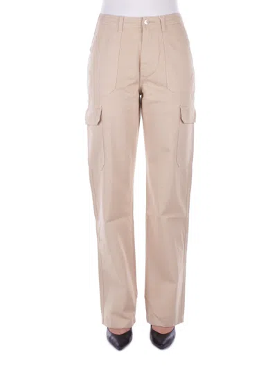 Only Trousers Silver In Gray
