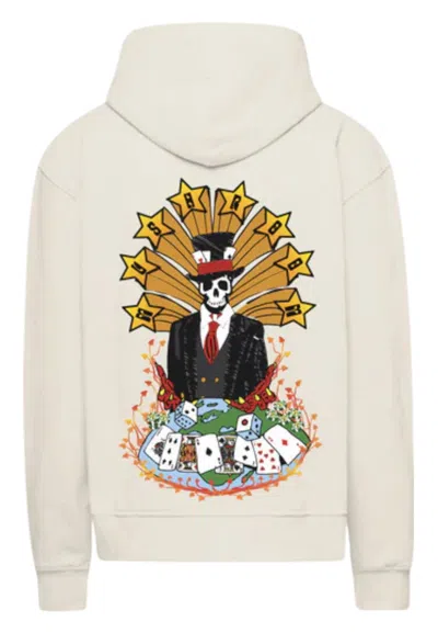 Mushroom Men's Sweatshirt  In White