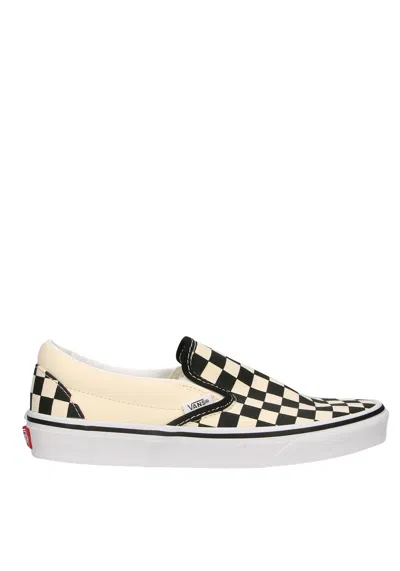 Vans Classic Slip On Sneakers Checkerboard Rhinestone Black In Multi