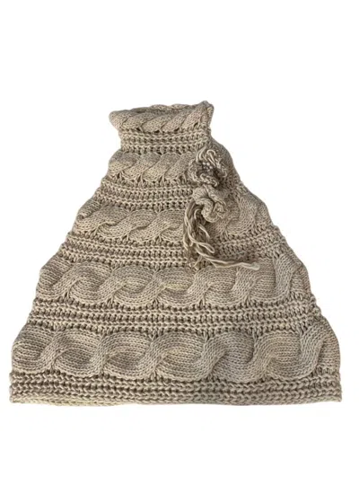 Alessandra-cruciani Women's Collapse Alessandra Cruciani Ac0141-ma_beige Acrylic In Sand