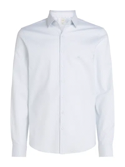 Calvin Klein Chemise Slim En Coton In White