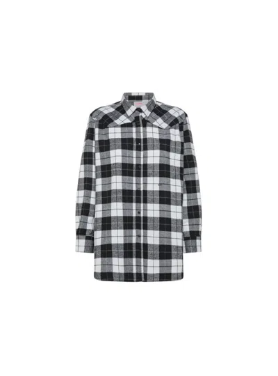 Sun 68 Sun68 - White/black Shirt S43230 In Black