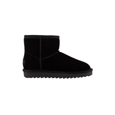 Colors Of California - Suede Boot In Suede Black Hc.yw001 In Black