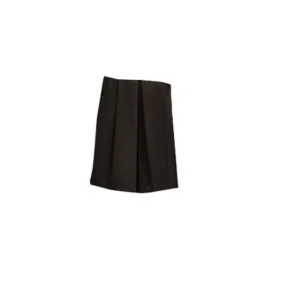 White Wise - Gonna Culottes Manolana 18425 In Black