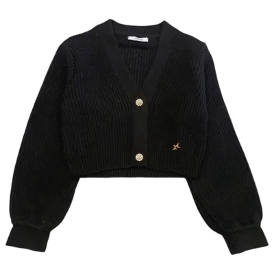 Naìda Naida - Cardigan Black Smurf Sleeves Nama295 In Black
