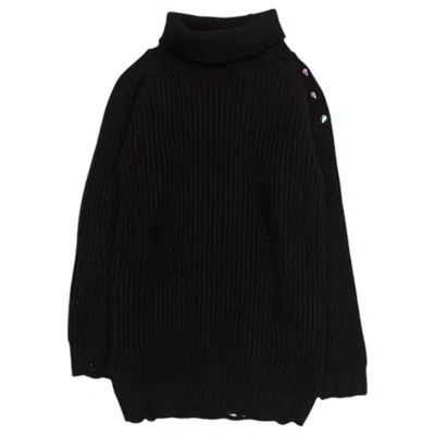 Naìda Naida - Naab301 Black Embossed Dress In Black