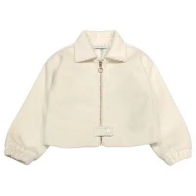 To Be Too - White Jacket Bf24j607 In White