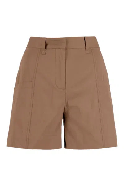 Bomboogie Shorts Pink In Brown