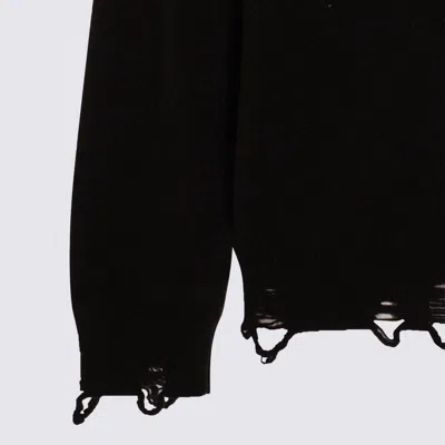 Moschino Couture Shetland Wool Pullover In Brown