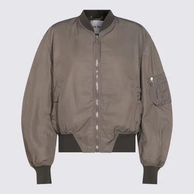 Attico Bomber ''anja'' Grey In Gray