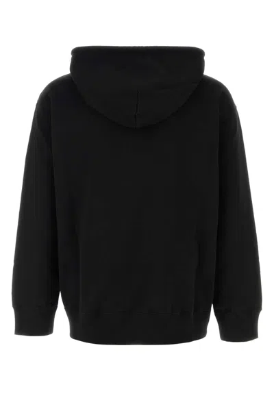 Mm6 Maison Margiela Relaxed Fit Crew Neck Sweatshirt With Ribbed Detailing In Multi