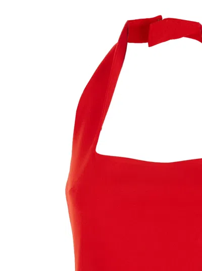 Solace London 7 Ilona Maxi Dress In Red