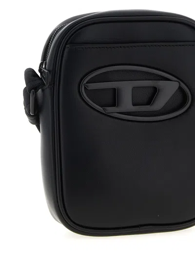 Diesel Holi-d Crossbody Bag In Black