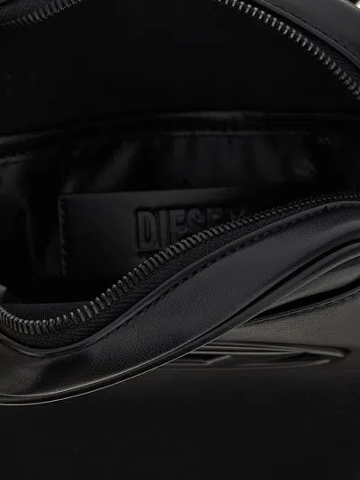 Diesel Holi-d Crossbody Bag In Black