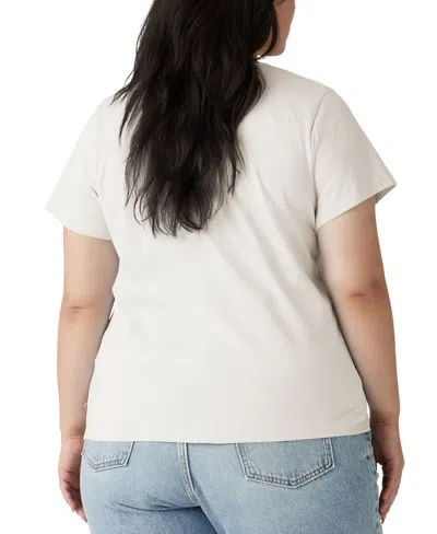 Levi's Perfect Logo T-shirt (plus Size) In White