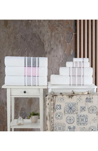 Brooks Brothers Bermuda Contrast Border Bath Towel In Multi