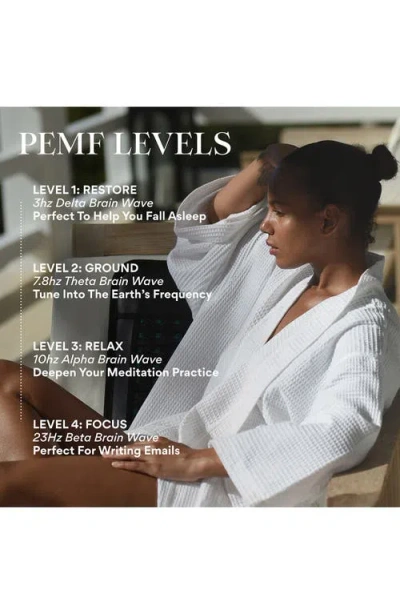 Higherdose Infrared Pemf Go Mat For Recovery And Stress Reduction In White