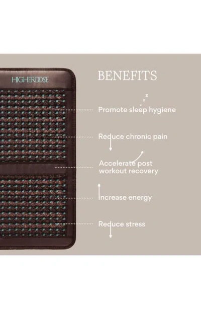 Higherdose Infrared Pemf Go Mat For Recovery And Stress Reduction In White