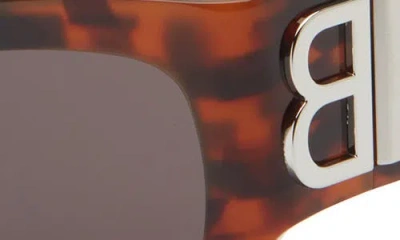 Balenciaga Cat Eye Sunglasses In Brown