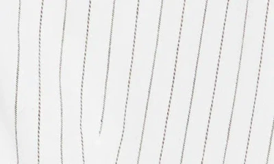 Rag & Bone Albany Stripe Cotton & Linen Vest In White