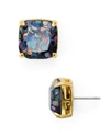 KATE SPADE Small Square Glitter Stud Earrings,1811739BLACKGLITTER