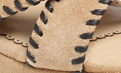 Cinq À Sept Platform Wedge Sandal In Brown