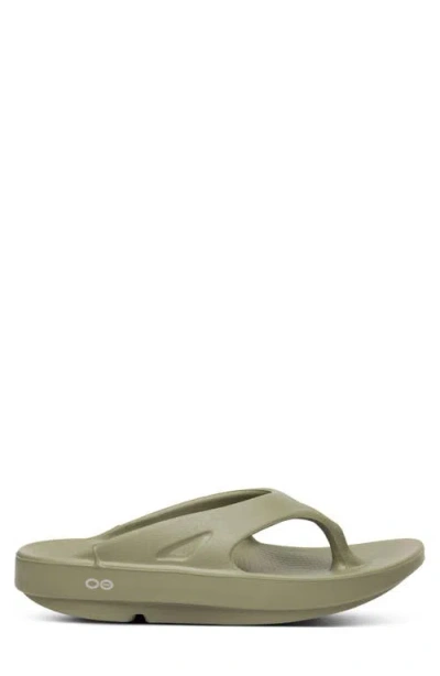 Oofos Ooriginal Flip Flop In Green