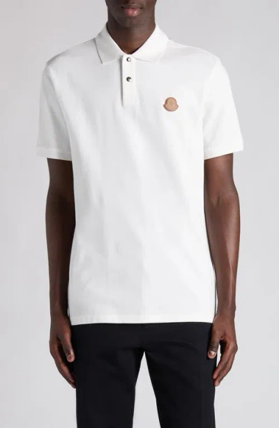 Moncler Ss Polo In White