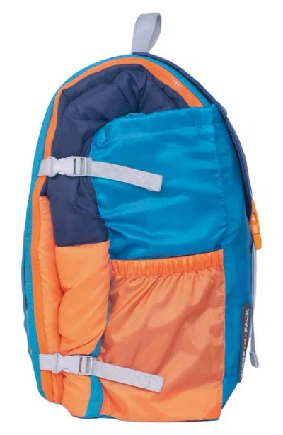 Mimish Kids' Sleep-n-pack Sleeping Bag Backpack In Multi