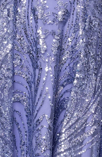 Blondie Nites Juniors' Short Corset Glitter Party Dress In Blue