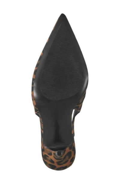 Marc Fisher Ltd Leynne Slingback Pointed Toe Pump In Multi