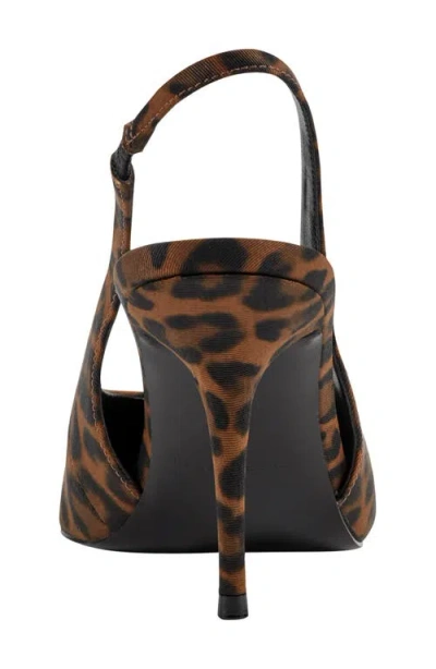 Marc Fisher Ltd Leynne Slingback Pointed Toe Pump In Multi