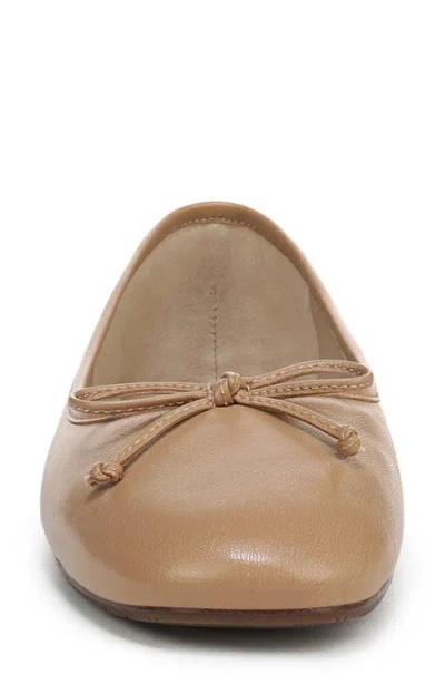 Sam Edelman Alie Bow Ballet Flats In Brown