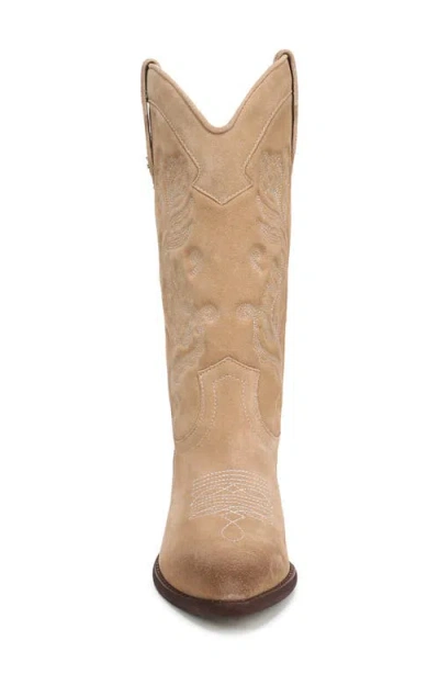 Sam Edelman Rue Western Boot In Brown