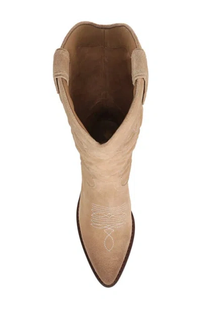 Sam Edelman Rue Western Boot In Brown