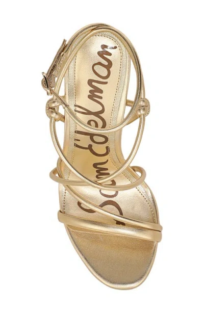 Sam Edelman Women's Isadora Strappy Sandals In Gold