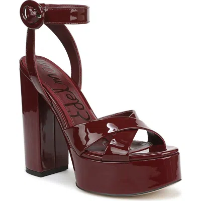Sam Edelman Women's Savannah Sandals In Burgundy
