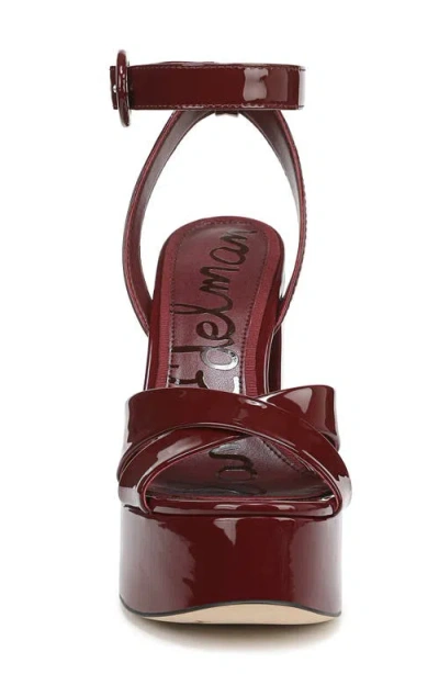 Sam Edelman Women's Savannah Sandals In Burgundy