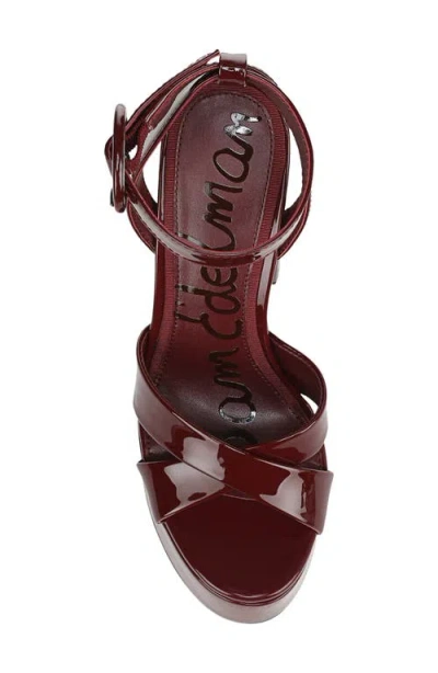 Sam Edelman Women's Savannah Sandals In Burgundy