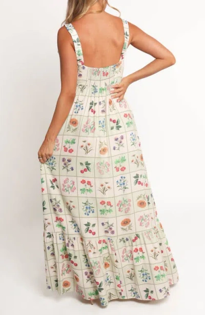 Petal And Pup Petal & Pup Reid Printed Maxi Sundress In White