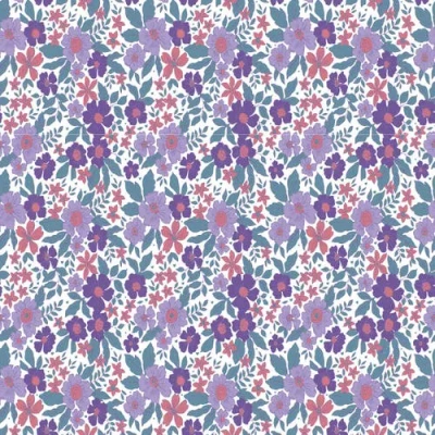 Lila And Hayes Pajama Jogger Set In Blue