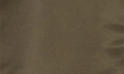 Sacai Short Jacket With Khaki Base And Orange Stripe Detail In Gray