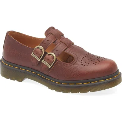 Dr. Martens 8065 Ambassador Mary Jane Shoes In Brown