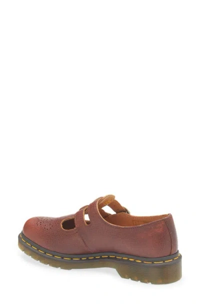 Dr. Martens 8065 Ambassador Mary Jane Shoes In Brown